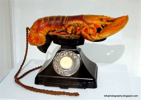 Tofu Photography: Salvidor Dali. Lobster Telephone, 1936, in the National Gallery of Australia ...