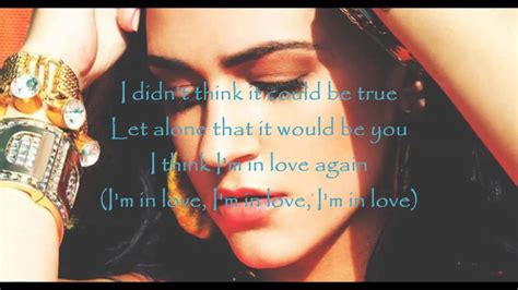 Kat Dahlia - I Think I'm In Love Again Lyrics - YouTube