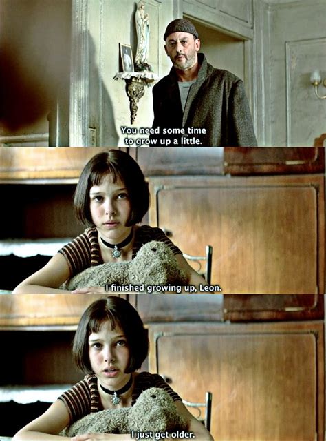leon the professional movie quotes | Film | Pinterest | Natalie Portman, Growing Up and Keys
