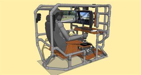 Flight Sim Chair Diy - wood flight sim cockpit - Google Search | Cockpit, Wood ... - roland has ...