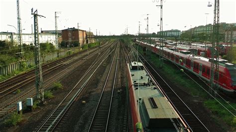 The Train Station in Frankfurt Germany 2162352 Stock Video at Vecteezy