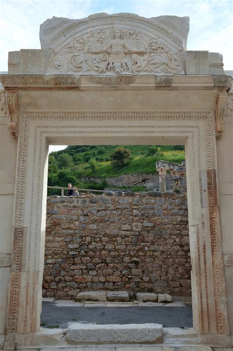 The Temple of Hadrian at Ephesus, Ionia (Turkey)