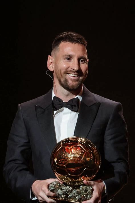 8 best pics as Messi wins his 8th Ballon d'Or