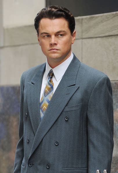 Leonardo DiCaprio On The Set Of 'The Wolf Of Wall Street' - Leonardo ...