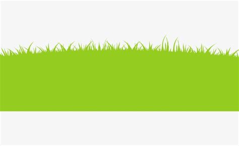 Green Cartoon Grass Clipart PNG Image