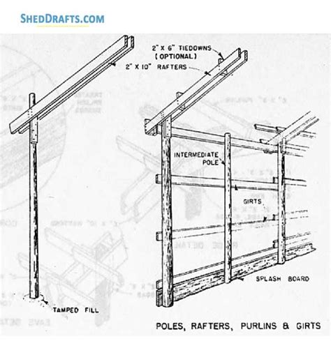 40×60 Large Pole Barn Plans