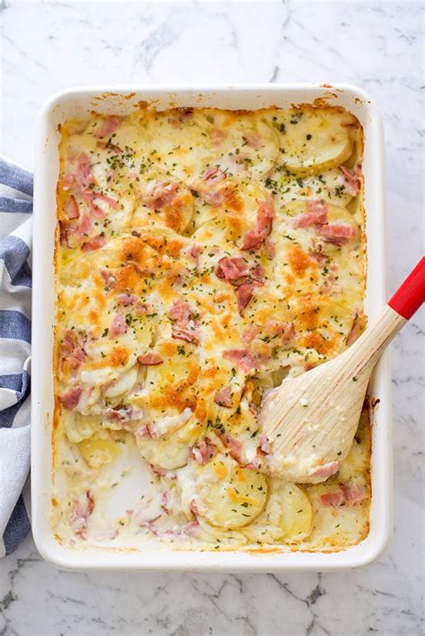 Easy Scalloped Potatoes and Ham – Adore Foods