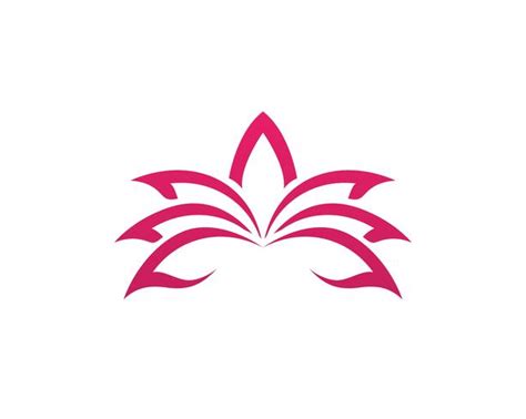 Lotus flower logo and symbols vector template icon 621064 Vector Art at Vecteezy