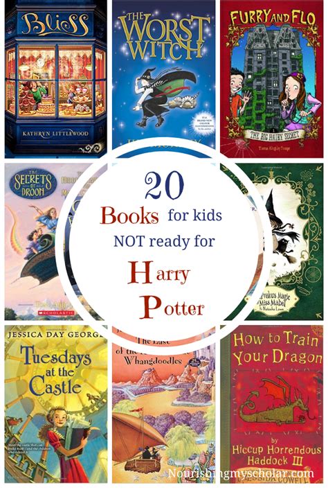 20 Books for Kids Not Ready for Harry Potter - Nourishing My Scholar