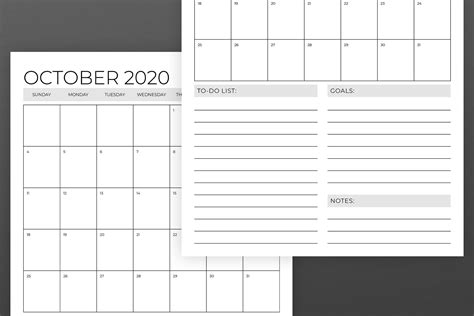 11X17 Monthly Calendar Printable – Best Calendar Example