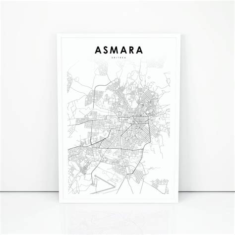 Usa Map Art, Ontario Map, Asmara, Eritrean, Printable Maps, Map Design ...