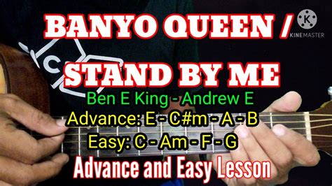 Banyo Queen - Stand by Me by Andrew E. Advance and Easy Guitar Tutorial ...