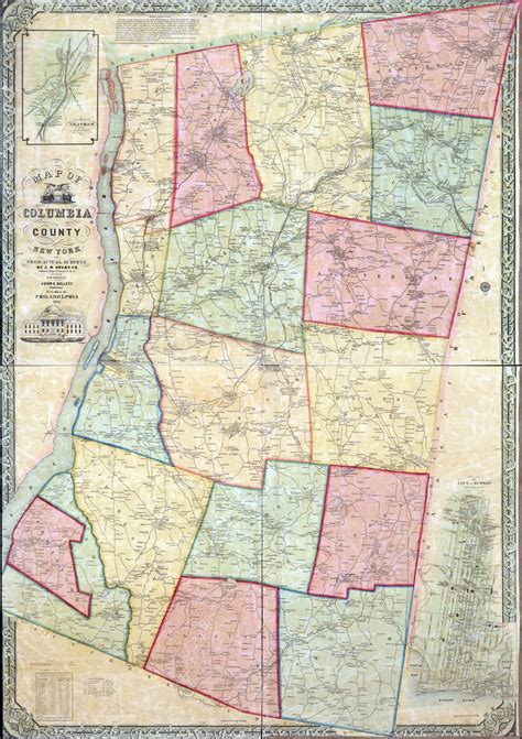 Map Of Columbia County Ny - Maping Resources