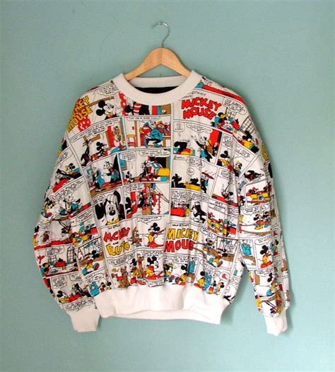 80s Vintage Mickey Mouse Sweatshirt Disney Dresses, Disney Outfits, Cute Outfits, Disney Clothes ...