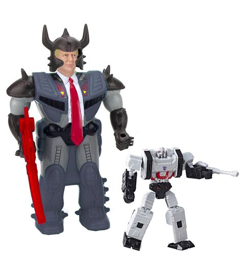 Transformers G1 Vintage Classic Pretender Megatron 2021 Trump Edition – Collecticon Toys