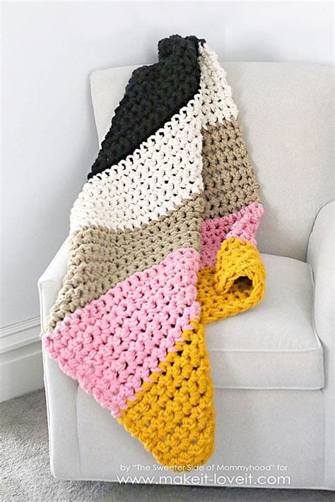 15 Beginner Crochet & Knitting Stitches, Patterns and Projects | Make ...