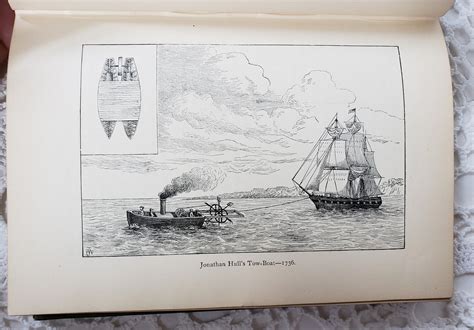 Robert Fulton Biography, Nautical Clipper Ship, Embossed Cover, 1892 Collectible Book - Etsy