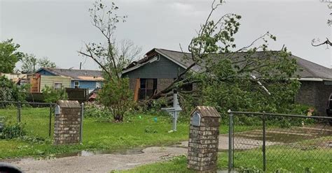 EF-3 tornado strikes east Texas as severe weather slams Southeast - CBS News