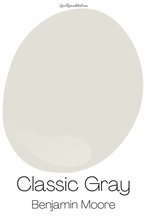 Classic Gray, by Benjamin Moore - Love Remodeled