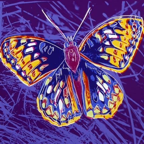 Andy Warhol - San Francisco Silverspot, 1983 - endangered species ...