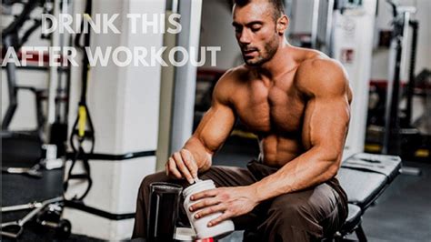 What To Drink After A Workout To Gain Muscle - WorkoutWalls