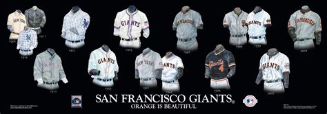 San Francisco Giants Uniform and Team History | Heritage Uniforms and ...