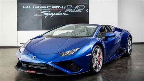 Lamborghini Huracan Evo RWD Spyder launched in India at Rs 3.54 crore ...