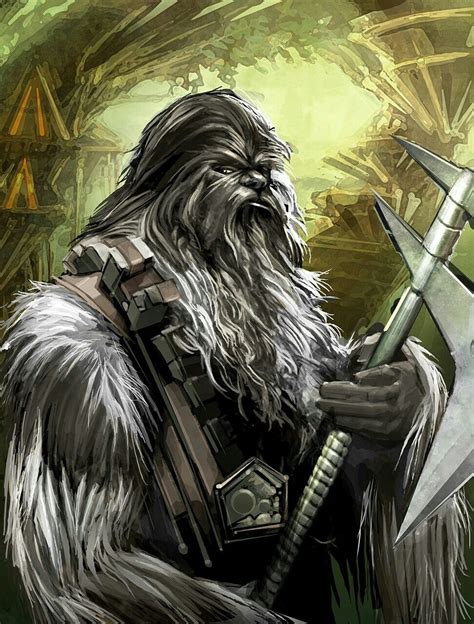 WOOKIE WARRIOR | Star wars wookie, Star wars rpg, Star wars images