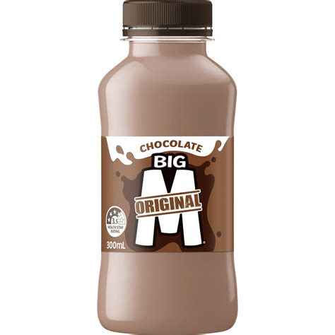 Big M Flavoured Milk Chocolate 300ml Bottle | Woolworths