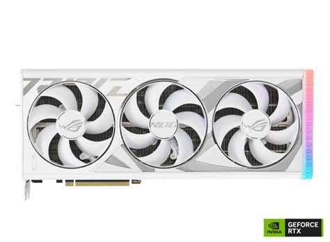 ROG Strix GeForce RTX™ 4080 16GB GDDR6X White OC Edition | Graphics ...