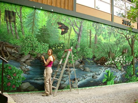 Hyde Creek Nature Murals by Artist-Kim-Hunter on DeviantArt