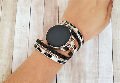 Garmin Venu Watch Band Leopard Print Chain Bracelet for Garmin - Etsy