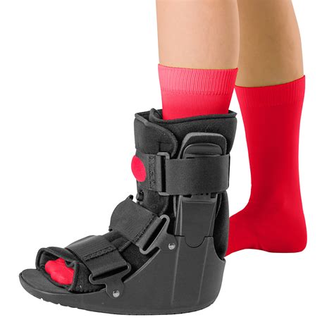 BraceAbility Short Air Ankle Walker Boot | Medical-Grade Orthopedic ...