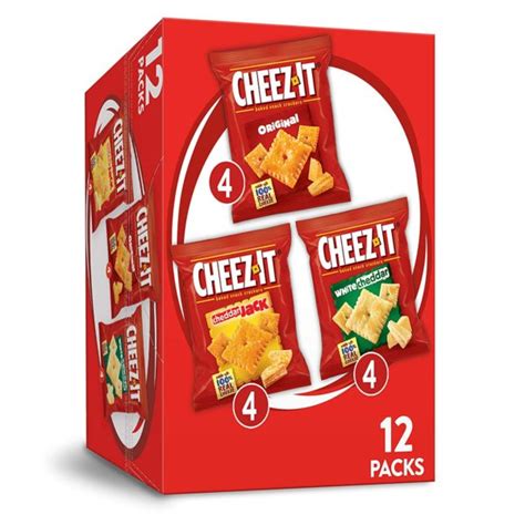 12-Count Cheez-It Variety Pack Only $2.82! - Become a Coupon Queen