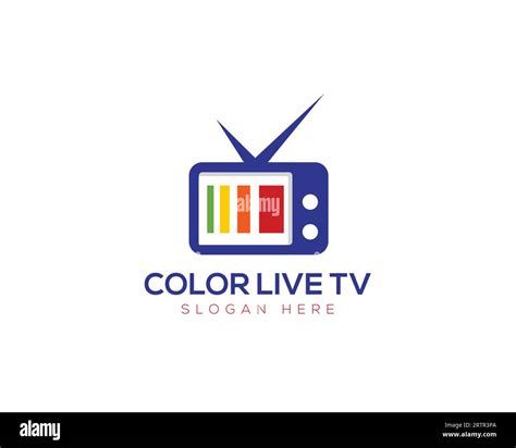 TV logo design vector template. Television logo designs concept vector ...