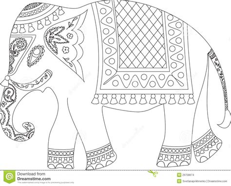 Indian Elephant Printable - Printable Word Searches