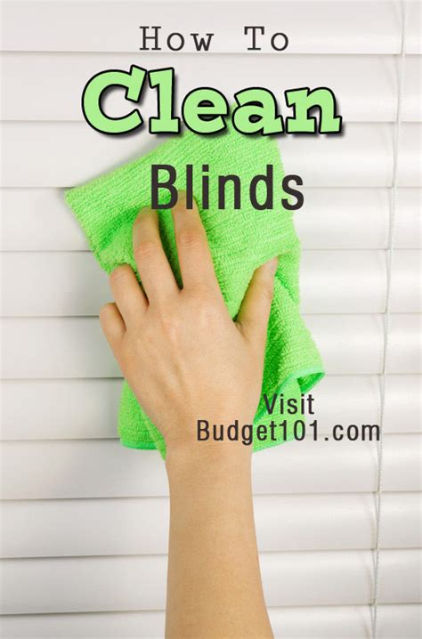 How to Clean Blinds - Tricks for Cleaning Mini-Blinds - Budget101.com ...