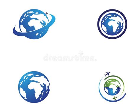 Globe Earth Tree Logo Vector Stock Vector - Illustration of global, business: 129896039