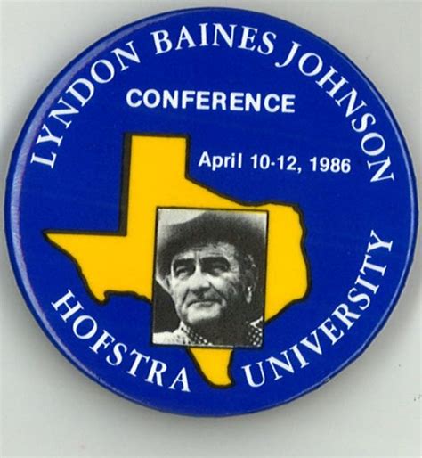 Lyndon Baines Johnson Conference - April 10-12, 1986 | 10 things, April 10, Lyndon