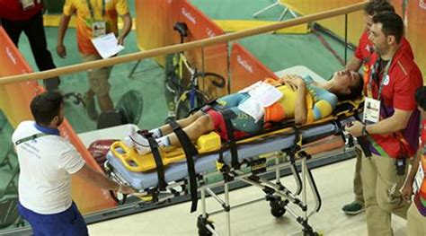 Rio 2016 Olympics: Australians crash in training, Melissa Hoskins taken ...