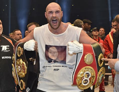 Tyson Fury vacates heavyweight belts, loses boxing license | The Spokesman-Review