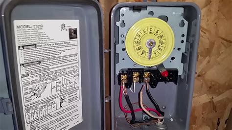 How To Wire Connect Intermatic Pool Pump Timer SIMPLE SHORT VIDEO - YouTube