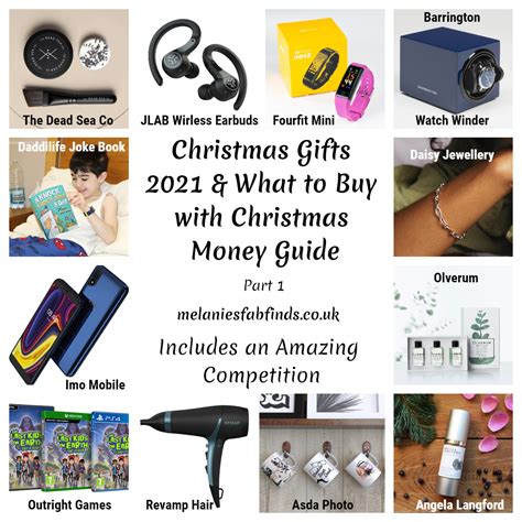 Christmas Gifts 2021 & What to Buy With Christmas Money Guide Part 1 - Melanie's Fab Finds