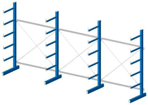 Cantilever Steel Rack Plans | Cantilever racks, Steel storage rack, Lumber storage rack