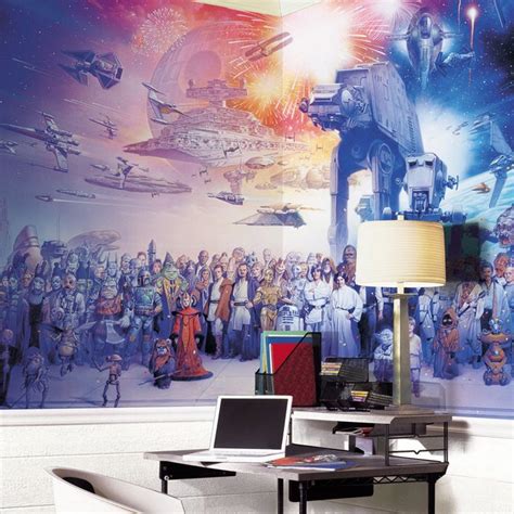 Star Wars Wall Mural » Petagadget