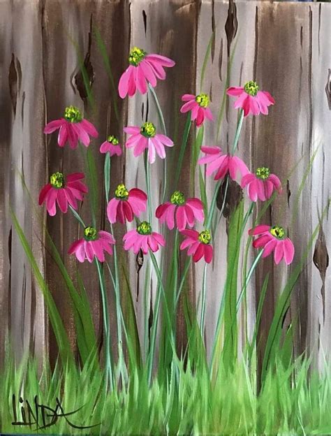 Hottest Photos backyard fence paint Ideas | Garden mural, Flower painting, Flower art