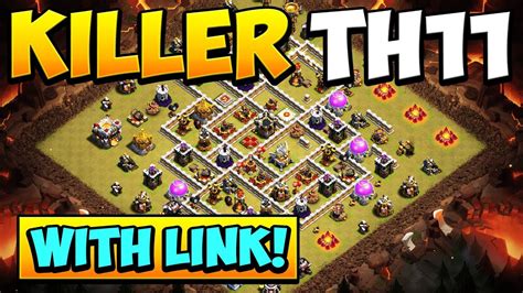 KILLER NEW TH11 WAR BASE! With Link | Best Town Hall 11 Anti 3 Star Base 2020 by Clash With Cory ...