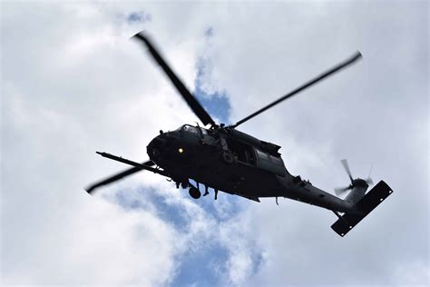 Helicopter Landing at the Museum - Museum of Aviation