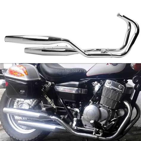 Chrome One side Exhaust Muffler for Honda Rebel 250 CA250 CMX250 1985 ...