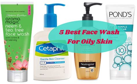 5 Best and Effective Face Wash For Oily Skin Available In India!